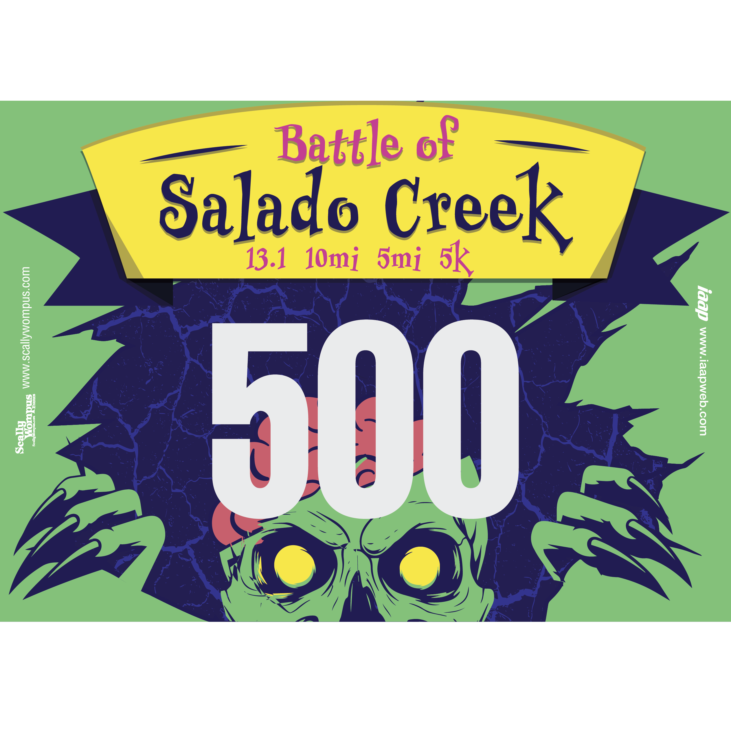Battle of Salado Creek bib 2026